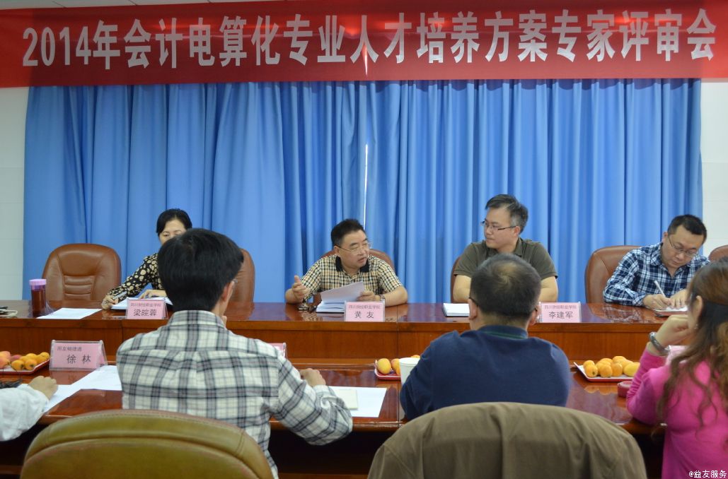 电子商务系顺利举行会计电算化专业人才培养方案专家评审会